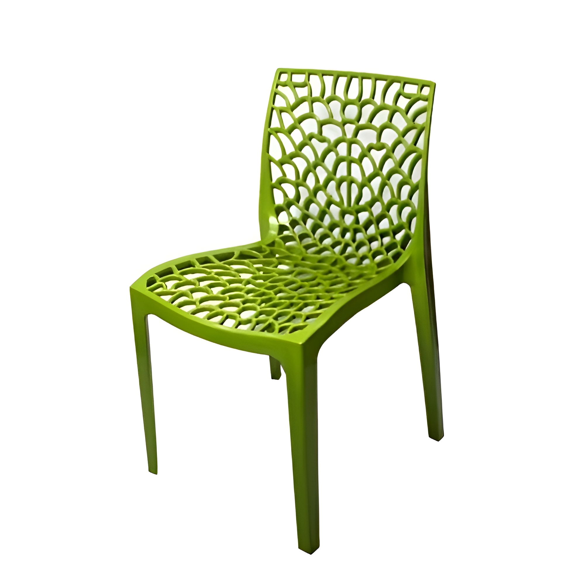 Plastic Spider Chair - Green